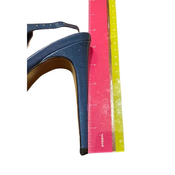 Vince Camuto Blue Heels - Picture 4 of 5